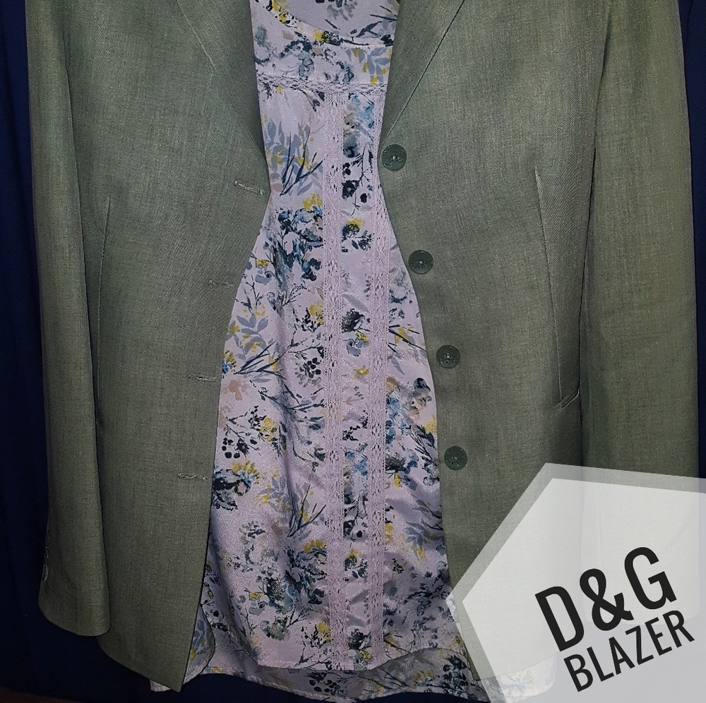 D&G Button Up Blazer